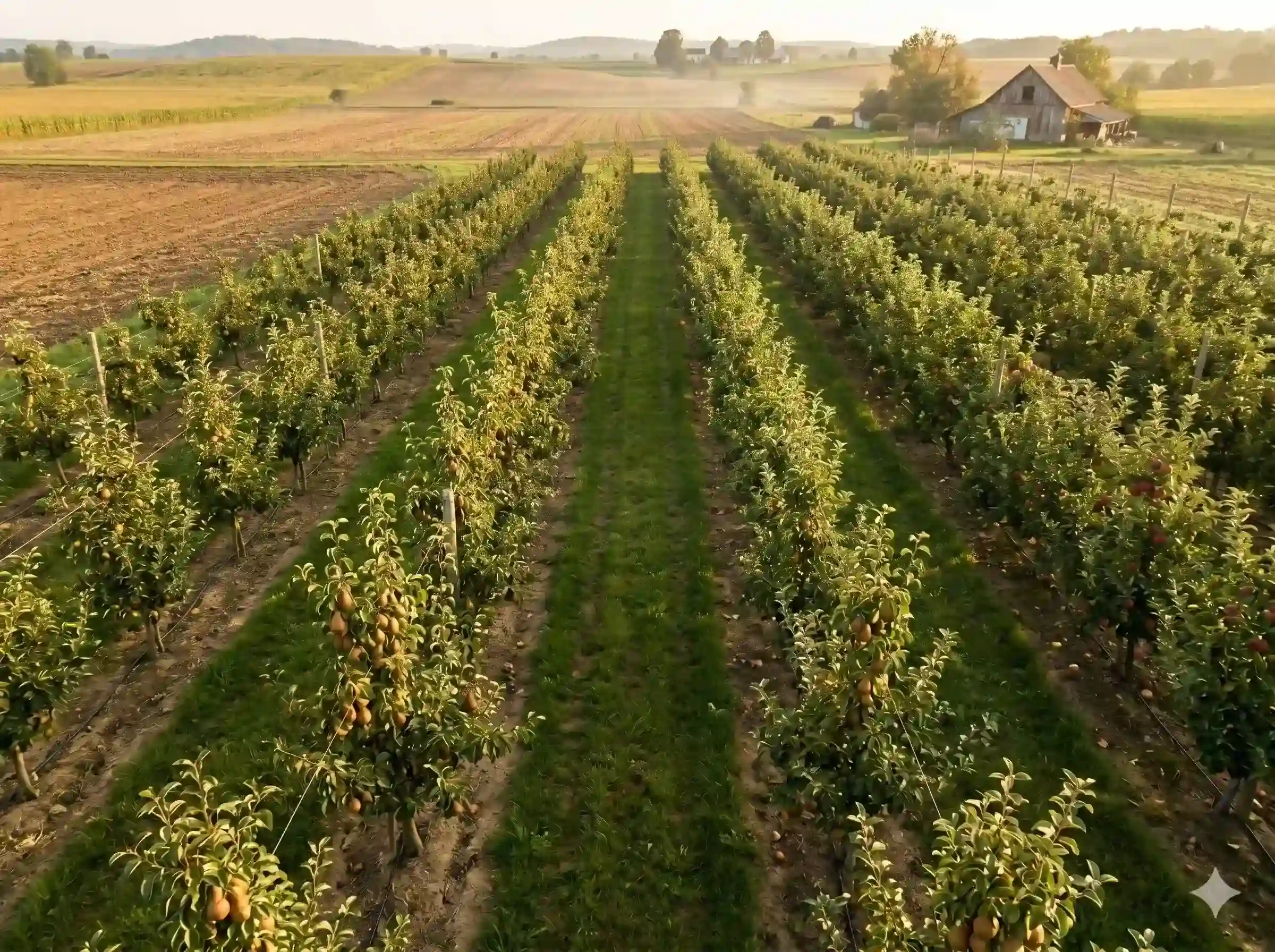 Naše ovocná školka - plantáž